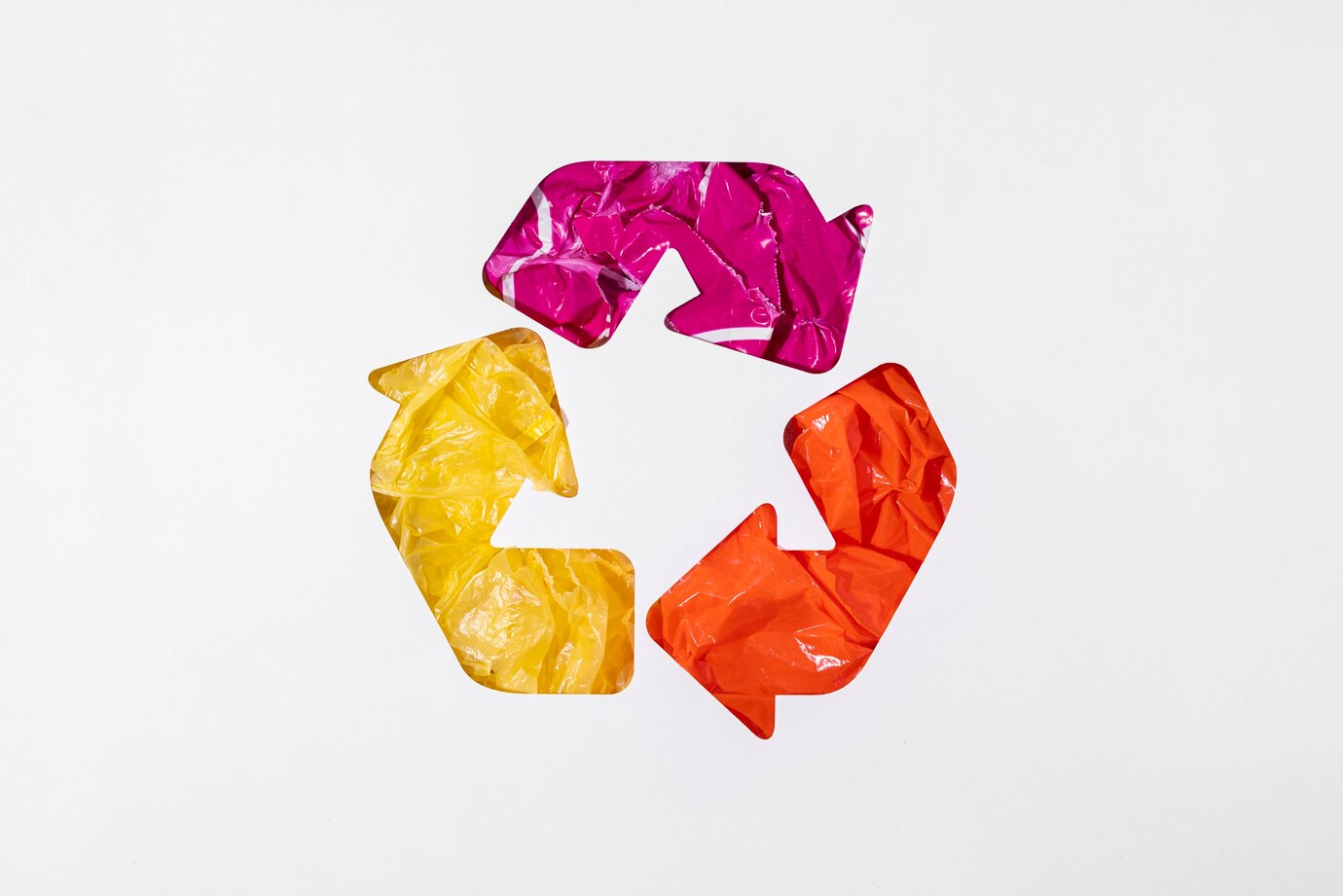 top view colorful plastic bags arrangement 23 2149439655
